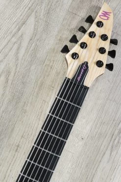 Mayones Duvell Q7 John Browne Signature 7-String Electric Guitar, Ebony Fingerboard, Hard Case - Winter Heather (Ash) -Musical Instrument Shop dsc07421 1