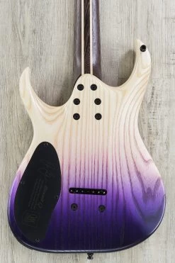 Mayones Duvell Q7 John Browne Signature 7-String Electric Guitar, Ebony Fingerboard, Hard Case - Winter Heather (Ash) -Musical Instrument Shop dsc07423 2 1