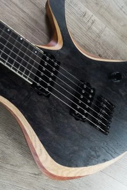 Skervesen Swan 6 FF Multi-Scale Guitar, Black Ash, Ebony Fretboard, Swamp Ash Top, Bare Knuckle Pickups, 6.7 Lbs. 14 Skervesen Swan 6 FF Multi-Scale Guitar, Black Ash, Ebony Fretboard, Swamp Ash Top, Bare Knuckle Pickups, 6.7 Lbs. -Musical Instrument Shop dsc07656 2