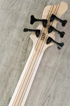 Mayones Slogan Classic 5 5-String Bass, Myrtlewood Top, Maple Fretboard, Bartolini Pickups, Aguilar Preamp, 9.4 Lbs. -Musical Instrument Shop dsc07949