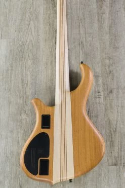 Mayones Slogan Classic 5 5-String Bass, Myrtlewood Top, Maple Fretboard, Bartolini Pickups, Aguilar Preamp, 9.4 Lbs. -Musical Instrument Shop dsc07950