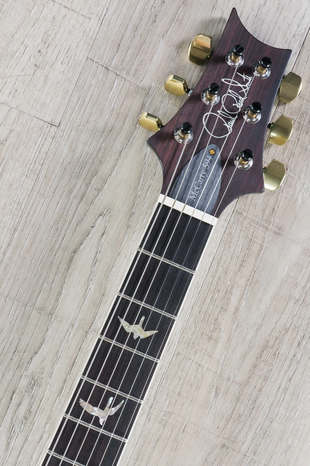 PRS Paul Reed Smith McCarty Singlecut 594 Semi-Hollow 10-Top Guitar, Charcoal Emerald Burst Wrap, Flame Maple, Rosewood 9 PRS Paul Reed Smith McCarty Singlecut 594 Semi-Hollow 10-Top Guitar, Charcoal Emerald Burst Wrap, Flame Maple, Rosewood - Image 7