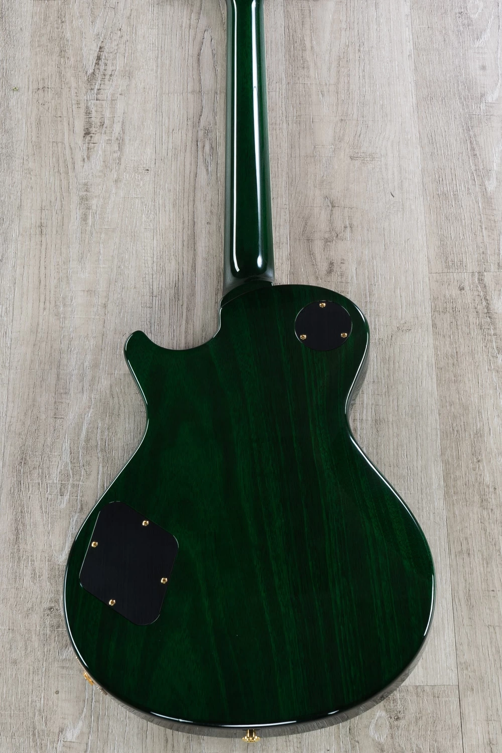 PRS Paul Reed Smith McCarty Singlecut 594 Semi-Hollow 10-Top Guitar, Charcoal Emerald Burst Wrap, Flame Maple, Rosewood 7 PRS Paul Reed Smith McCarty Singlecut 594 Semi-Hollow 10-Top Guitar, Charcoal Emerald Burst Wrap, Flame Maple, Rosewood - Image 5