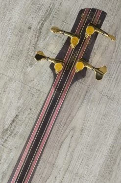 Ibanez SR2600E CBB Premium 4-String Electric Bass, Poplar Burl Top - Cerulean Blue Burst -Musical Instrument Shop dsc08257