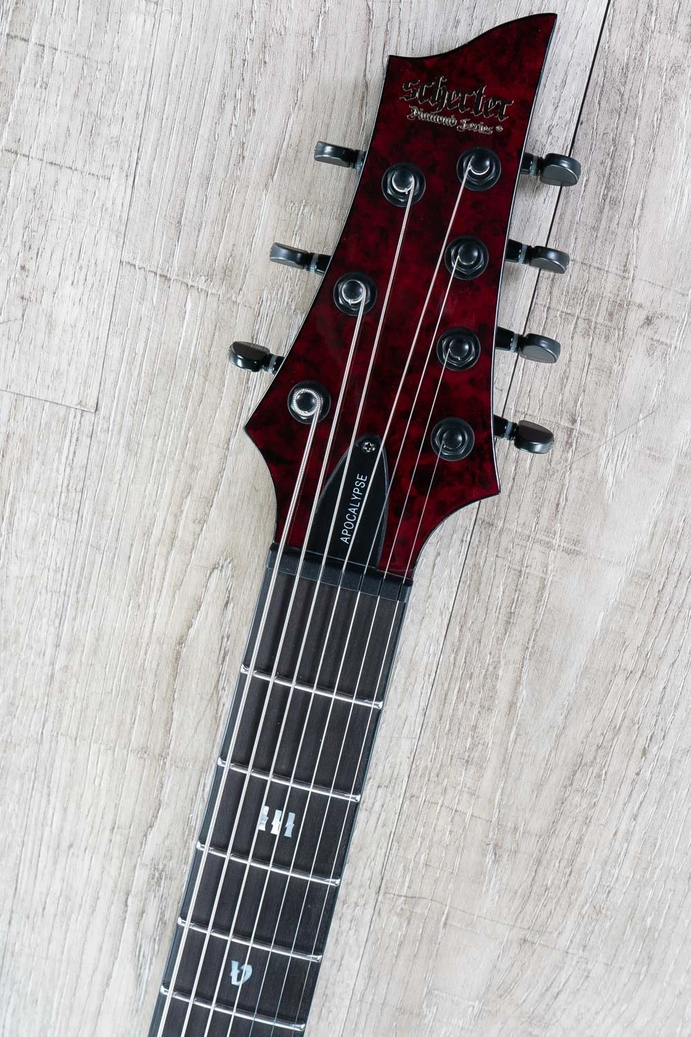 Schecter Guitars 3056 C-7 Apocalypse, 7-String, Red Reign 11 Schecter Guitars 3056 C-7 Apocalypse, 7-String, Red Reign - Image 9