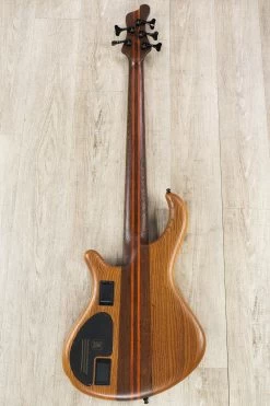 Mayones Patriot Tank 5, 5-String Bass, Trans Graphite Finish, Flame Maple Top, Nordstrand Pickups -Musical Instrument Shop dsc08736 2