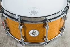 Sakae Silky Oak And Beech 14in X 6.5in Snare Drum 2017 Transparent Amber 10 Sakae Silky Oak And Beech 14in X 6.5in Snare Drum 2017 Transparent Amber -Musical Instrument Shop dsc08790 1