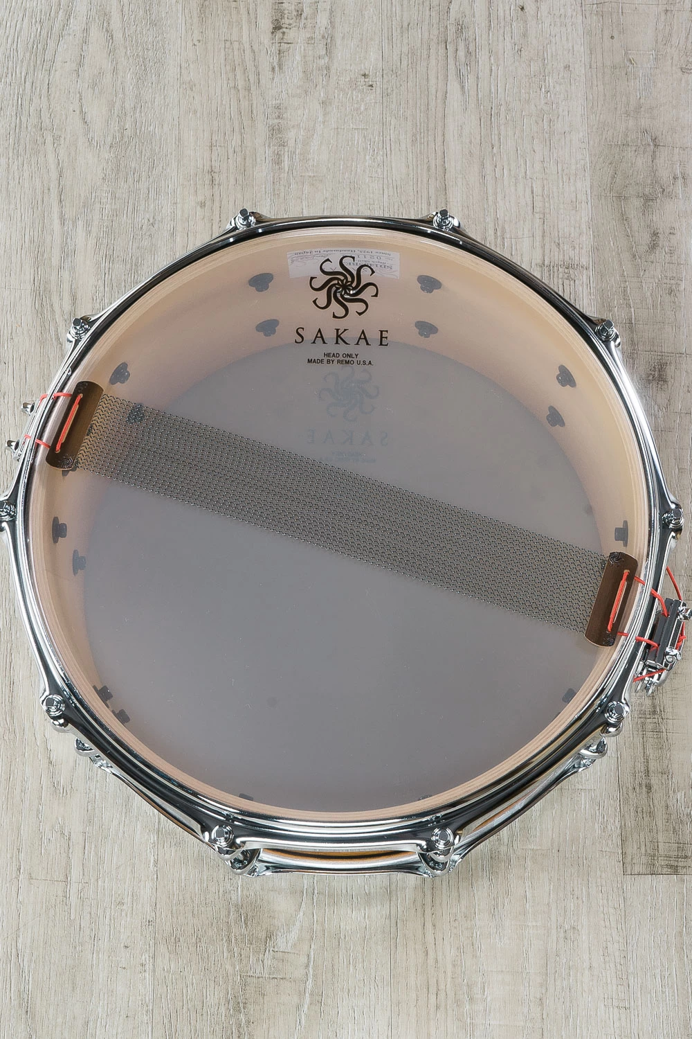 Sakae Silky Oak And Beech 14in X 6.5in Snare Drum 2017 Transparent Amber 8 Sakae Silky Oak And Beech 14in X 6.5in Snare Drum 2017 Transparent Amber - Image 6