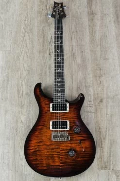 2018 PRS Paul Reed Smith Custom 24 Guitar, Fire Red Burst, Pattern Regular Neck, Rosewood Fretboard, 7.2 Lbs. -Musical Instrument Shop dsc09028 1