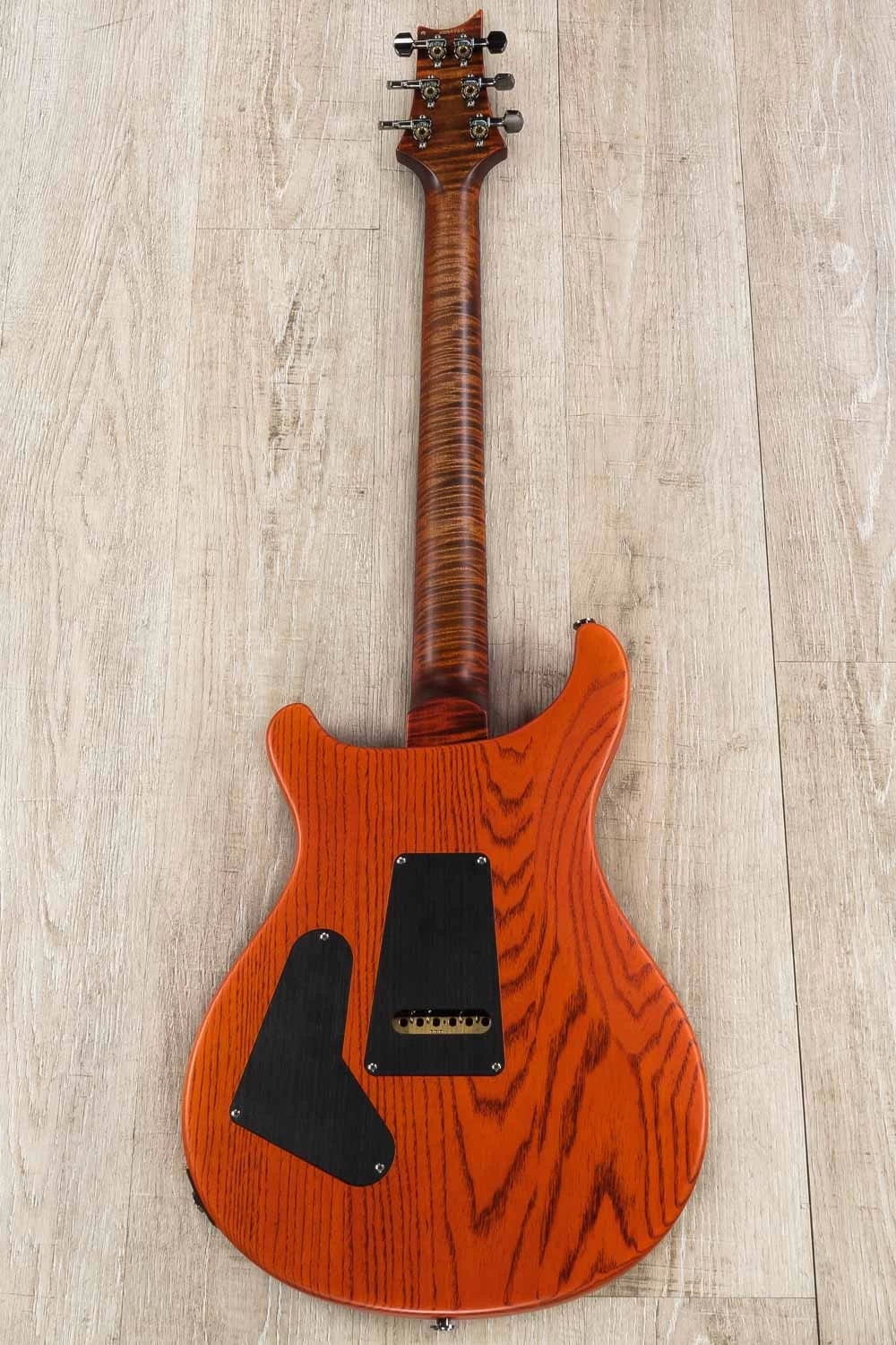 PRS Paul Reed Smith Wood Library Custom 24-08 10-Top Guitar, Satin Autumn Sky, Quilt Top, Flame Maple Neck, Ebony Board, Swamp Ash Back 7 PRS Paul Reed Smith Wood Library Custom 24-08 10-Top Guitar, Satin Autumn Sky, Quilt Top, Flame Maple Neck, Ebony Board, Swamp Ash Back - Image 5