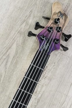 Mayones Viking 5 5-String Bass, Purple Horizon, Ebony Fretboard, Bartolini And Aguilar Electronics 20 Mayones Viking 5 5-String Bass, Purple Horizon, Ebony Fretboard, Bartolini And Aguilar Electronics -Musical Instrument Shop dsc09487 1