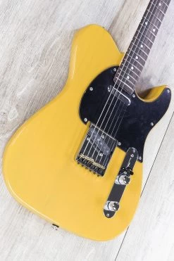 G&L USA ASAT Classic Alnico Guitar, Butterscotch Blonde, Rosewood Fretboard -Musical Instrument Shop dsc09551n