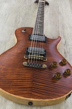 PRS Paul Reed Smith Wood Library McCarty Singlecut 594 SC594 Artist Package Guitar, Satin Tortoise Shell, Flame Maple Neck, Brazilian Rosewood, Korina Body -Musical Instrument Shop dsc09577
