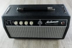 Milkman Sound 700W Bass Half And Half Amp Head, Black/Silver, 700W Class D