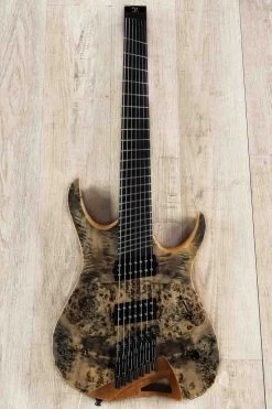 Mayones Hydra Elite 7 VF Multi-Scale 7-String Guitar, Trans Graphite, Eye Poplar Top, Bare Knuckle Pickups -Musical Instrument Shop dsc09930 1