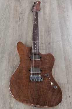 Suhr Classic JM Custom Guitar, Flame Walnut Top, Okoume Neck, Rosewood Fretboard -Musical Instrument Shop dsc09983 4