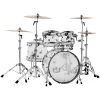 DW Drum Workshop DDAC2215CL Design Series 5pc Shell Pack Drum Kit, Clear Acryllic -Musical Instrument Shop dw ddac2215cl box a