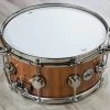 DW Drum Workshop Collector's Series Natural Lacquer Over Maple/Mahogany Snare, Nickel Hardware (6.5" X 14") -Musical Instrument Shop dw drm46514ssk