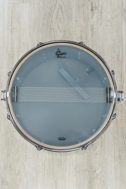 Gretsch USA Custom Round Badge Limited Edition Snare Drum, Satin Millennium Maple Shell (7" X 14") -Musical Instrument Shop dw gr sl0714s8cmt 1 7