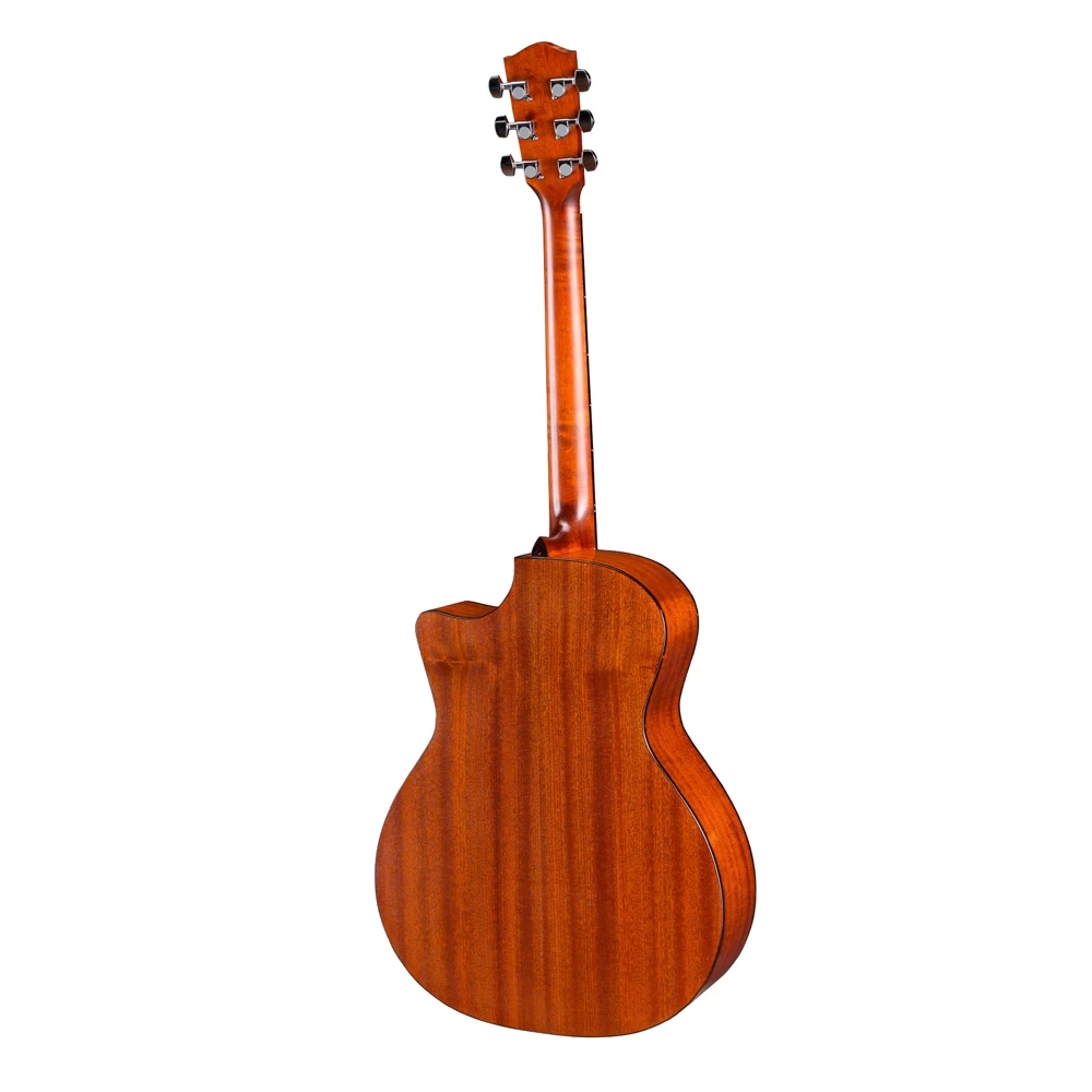 Eastman AC122-1CE Acoustic Electric Guitar, Sapele Back & Sides, Solid Sitka Spruce Top W/ Gig Bag 4 Eastman AC122-1CE Acoustic Electric Guitar, Sapele Back & Sides, Solid Sitka Spruce Top W/ Gig Bag - Image 2