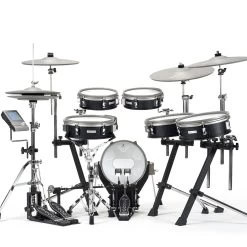 EFNOTE 3X 10-Piece Compact Electronic Drum Set W/ 3x Lambda Tripod Stands