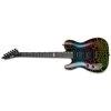 ESP LTD Eclipse '87 LH Left Handed Guitar, Macassar Ebony Fretboard, Rainbow Crackle