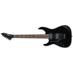 ESP LTD Kirk Hammett KH-602 Left-Handed Guitar, Macassar Ebony Fretboard, Black