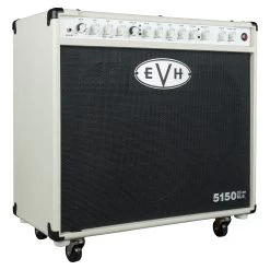 EVH 5150III 50-Watt 1x12 Guitar Amp Combo, 6L6 Power Tubes, Ivory -Musical Instrument Shop evh 2255010410 3