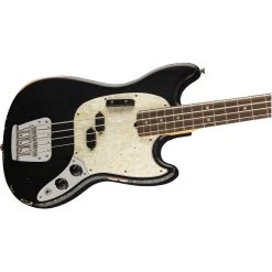 Fender JMJ Road Worn Mustang Bass, Rosewood Fretboard, Road Worn Black -Musical Instrument Shop fen 0144060306 2