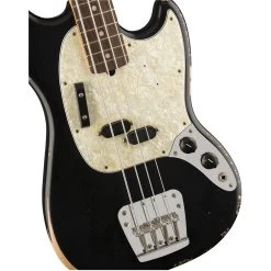 Fender JMJ Road Worn Mustang Bass, Rosewood Fretboard, Road Worn Black -Musical Instrument Shop fen 0144060306 3