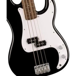 Fender Squier Sonic Precision Bass, Laurel Fingerboard, White Pickguard, Black 10 Fender Squier Sonic Precision Bass, Laurel Fingerboard, White Pickguard, Black -Musical Instrument Shop fen 0373900506 3