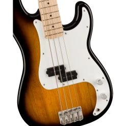 Fender Squier Sonic Precision Bass, Maple Fingerboard, White Pickguard, 2-Color Sunburst -Musical Instrument Shop fen 0373902503 3
