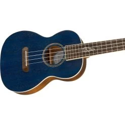 Fender Dhani Harrison Uke Tenor Ukulele W/ Pickup, Walnut Fretboard, Sapphire Blue 11 Fender Dhani Harrison Uke Tenor Ukulele W/ Pickup, Walnut Fretboard, Sapphire Blue -Musical Instrument Shop fen 0971752127 3
