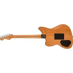 Fender American Acoustasonic Jazzmaster Guitar, Ebony Fretboard, Ocean Turquoise -Musical Instrument Shop fen 0972313208 3 4