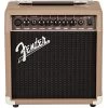 Fender Acoustasonic 15 - 15-Watt Acoustic Guitar Combo Amplifier, Brown/Wheat, 120V -Musical Instrument Shop fen acoustasonic
