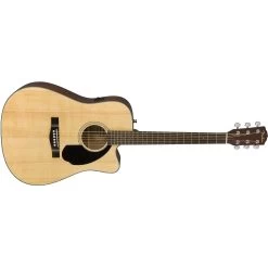 Fender CD-60SCE Dreadnought Acoustic Electric Guitar, Walnut Fingerboard, Natural -Musical Instrument Shop fen cd 60sce dread nat 2