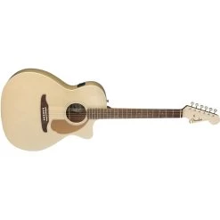 Fender California Series Newporter Player Acoustic-Electric Guitar, Walnut Fingerboard - Champagne -Musical Instrument Shop fen np chp 3 copy