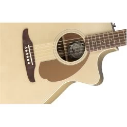 Fender California Series Newporter Player Acoustic-Electric Guitar, Walnut Fingerboard - Champagne -Musical Instrument Shop fen np chp 4 copy