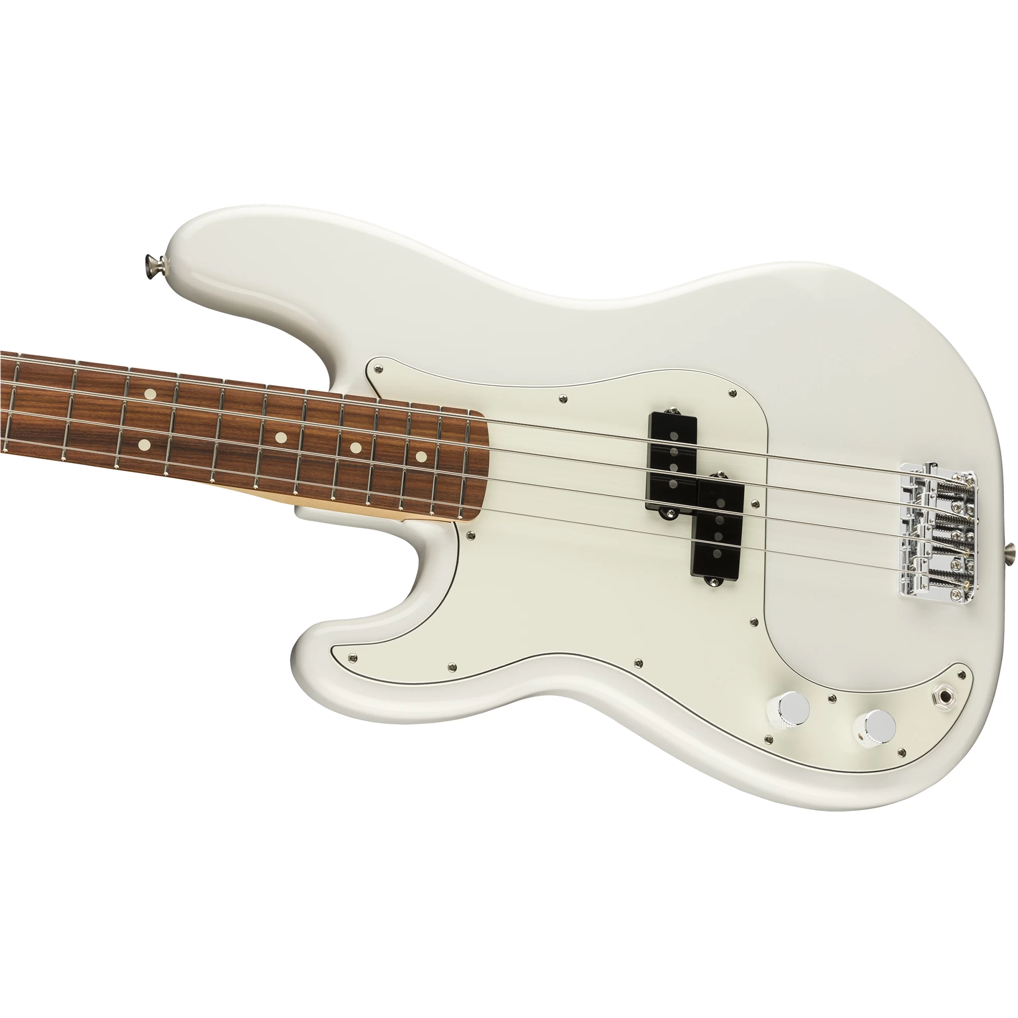 Fender Player Precision Bass Left-Handed, Pau Ferro Fingerboard, Polar White 4 Fender Player Precision Bass Left-Handed, Pau Ferro Fingerboard, Polar White - Image 2