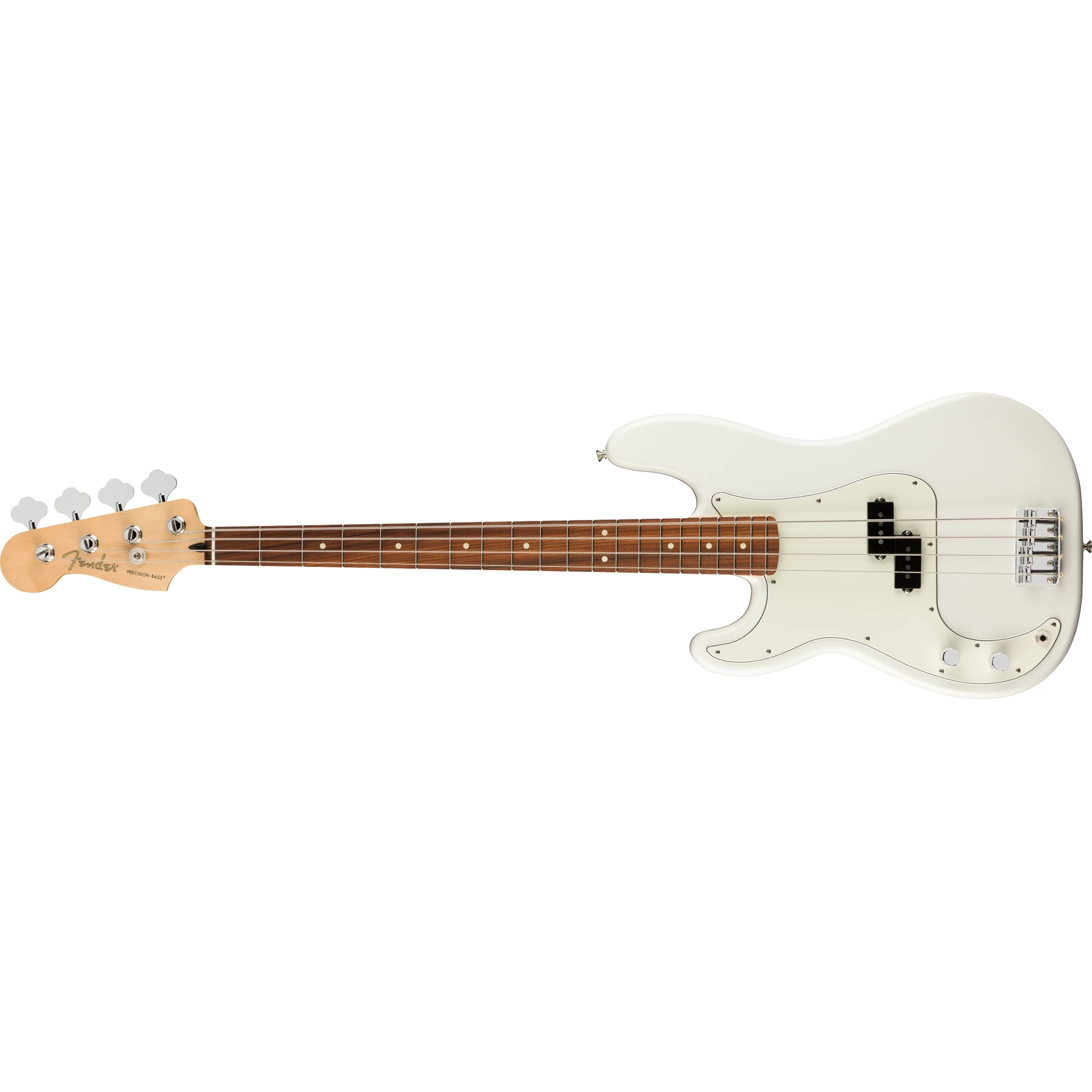 Fender Player Precision Bass Left-Handed, Pau Ferro Fingerboard, Polar White 3 Fender Player Precision Bass Left-Handed, Pau Ferro Fingerboard, Polar White