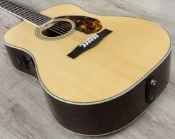 Fender Paramount Series PM-1 Limited Dreadnought Guitar, Natural -Musical Instrument Shop fen pm1 le rw nat 17