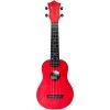 Flight Music TUS35 Travel Soprano Ukulele W/ Bag, Red