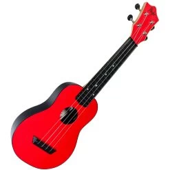 Flight Music TUS35 Travel Soprano Ukulele W/ Bag, Red -Musical Instrument Shop flig tus35 rd 3