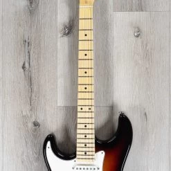 G&L Fullerton Deluxe Legacy Left-Handed Guitar, Maple Fretboard, 3-Tone Sunburst -Musical Instrument Shop gl fdlgy 3ts mp lh 6