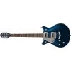Gretsch G5232LH Electromatic Double Jet FT Left-Handed Guitar W/ V-Stoptail, Laurel Fretboard, Midnight Sapphire -Musical Instrument Shop gretsch 2518220533 1