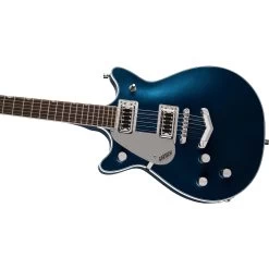 Gretsch G5232LH Electromatic Double Jet FT Left-Handed Guitar W/ V-Stoptail, Laurel Fretboard, Midnight Sapphire -Musical Instrument Shop gretsch 2518220533 3