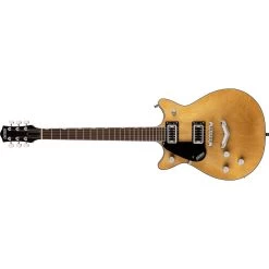 Gretsch G5222LH Electromatic Double Jet BT Left-Handed Guitar W/ V-Stoptail, Laurel Fretboard, Natural