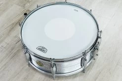 Gretsch 135th Anniversary Aluminum Snare Drum With Carry Bag - 5"x14" (S/N: A135-1043)