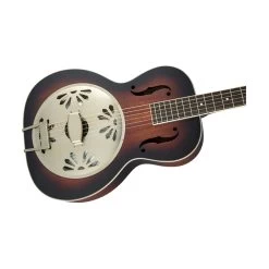 Gretsch G9240 Alligator Round-Neck, Mahogany Body Biscuit Cone Resonator Acoustic Guitar - 2-Color Sunburst -Musical Instrument Shop gretsch g9240 ab 6 copy