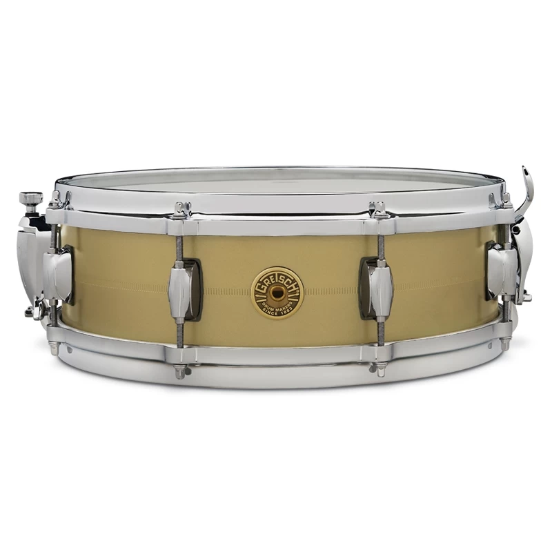 Gretsch Drums GAS42514-GB Gergo Borlai 4.25" X 14" Signature Snare Drum, Brass 3 Gretsch Drums GAS42514-GB Gergo Borlai 4.25" X 14" Signature Snare Drum, Brass